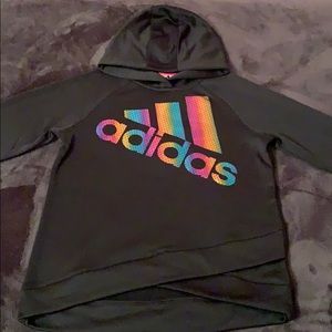 Girls Adidas Hoodie Size L 12-14